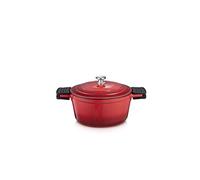 Tescoma Casseruola con Coperchio Bordeaux, 4.7 l, Silicone, Diametro 24 cm