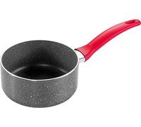 Tescoma casseruola Un Manico Antiaderente per induzione ∅ 16 cm, 1,3, Litri Manico Rosso