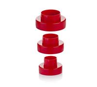 Tescoma Delicia-Stampini per Biscotti a Forma di Cerchio, 6 Misure, Red