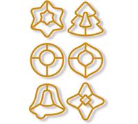 Tescoma delicia tagliabiscotti per decorazioni natalizie con 2 nastri, 6 pezzi