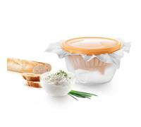 Tescoma 643120 Della Casa Set per Preparare Formaggi Cremosi, Plastica, Trasparente/Giallo