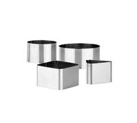 TESCOMA GRANDCHEF IMPIATTATORE FORMAPASTA IN ACCIAIO INOX 4 PEZZI