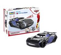 Revell 00921 First Jackson Storm Disney Cars (Light & Sound) 1:20 Scale, Colore Nero
