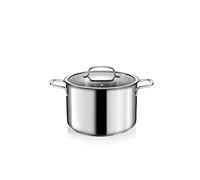 Tescoma Optima Pentola con Coperchio, Diametro 24 cm, 7.0 l, Acciaio Inox