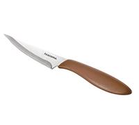 Tescoma Pizza Presto Coltelli, Set 6 Pezzi, Lunghezza Lama 10 cm, Marrone