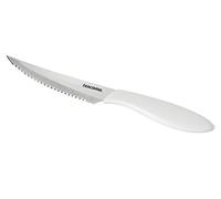 Tescoma Presto Coltello Bistecca, 6 Pezzi, Acciaio Inossidabile, Bianco, 12 cm