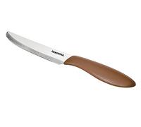 Tescoma Presto Coltello Tavola, 6 Pezzi, Acciaio Inossidabile, Marrone, 12 cm