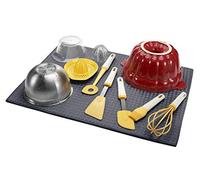 Tescoma Presto Tappetino Scola Stoviglie, Microfibra, Grigio, XXL