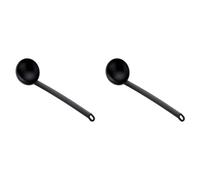 Tescoma Space Line Mestolo, Nero, 32 cm (Confezione da 2)