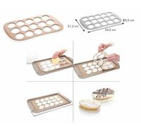 TESCOMA STAMPO FORMA FORME BISCOTTI MERINGHE MERINGA SILICONE FORNO TOPSHOP