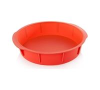 Tescoma Stampo in Silicone per Dolci Torta Tondo 26 cm colore Rosso - Delicia