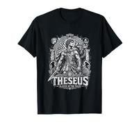 Teseo Slayer del Labirinto Eroe del Mito Greco Maglietta