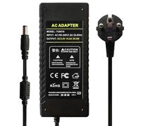 Tesfish 5V 10A Alimentatore 50W Adattatore di Alimentazione 5,5mm X 2,1mm /2,5mm Power Adapter per Router WLAN, Striscia LED WS2811 / WS2812B