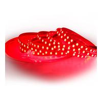 Tesfish Striscia LED 12V, Larghezza 5mm, Strisce Rosso Colore 5M 2835 IP20 120 LEDs/M, Totale 600 LEDs Nastri per Camera da letto, Decorazione Cucina