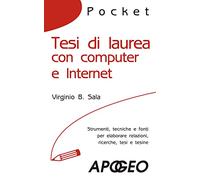 Tesi di laurea con computer e Internet