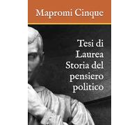 Tesi di Laurea Storia del pensiero politico
