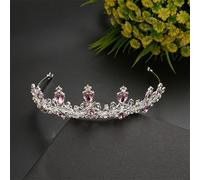 Tesia da corona di gioielli per capelli per donne Croona di nozze gioielli per capelli per capelli da sposa Accessori per capelli da sposa donna corona di corona di strass di cristallo sposa corona