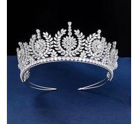 Tesia da corona di gioielli per capelli per donne sposa corona per matrimoni per i capelli di cristalli di set di capelli di gagalu di gagalu