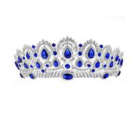 Tesia da corona di gioielli per capelli per donne Tiara in oro rosa
