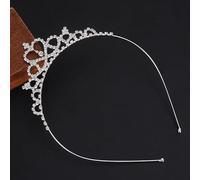 Tesiani della corona di gioielli per capelli per donne Crystal Crown for Women Wedding Bridal Candidu