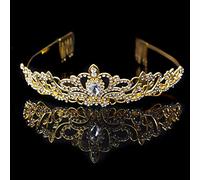Tesiani della corona di gioielli per capelli per donne Crystal Crown for Women Wedding Bridal Contano da sposa Caramella Principessa Regina Bridal Crown Girl Gioielli per la festa di compleanno