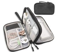 Teskyer Borsa Organizer Cavi, Impermeabile, Borsa Porta Accessori da Viaggio, Bo