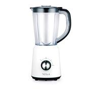 Tesla Frullatore a bicchiere BL201BW, 500 W, serbatoio 1,5 l, 2 velocità, 4 lame, bianco
