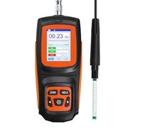 Teslametro Digitale Portatile Gaussmetro Tester del Campo Magnetico Superficiale 0~2500 mT Sensore Hall ad Alta Sensibilità Display HD TFT Misurazione mT/Gs