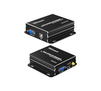 TESmart 300M/984ft VGA KVM Extender, VGA USB 300M Extender Supporta 1920 * 1200 a 60Hz Tramite Cavo Ethernet Cat5e Cat6 (Trasmettitore + Ricevitore)