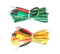 TESMED Cavi a 4 Poli, Set da 2 | Per TE-780 Plus, TE-780-B e TE-670; consente di usare 8 elettrodi invece di 4.