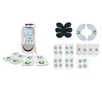 TESMED TE-880R Plus Elettrostimolatore EMS TENS Ricaricabile + Top Equipment set da 27 Elettrodi