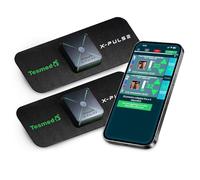 TESMED X-Pulse Elettrostimolatore Muscolare Ricaricabile Wireless EMS con App - 2 Dispositivi Inclusi, Programmi Personalizzabili illimitati, Multi-Zona, 130 Livelli di Intensità, Il più Potente