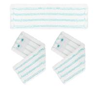 Tesmotor 3 Pezzi Ricambi Panni per Mop Compatibili con Leifheit Profi XL Micro Duo / Cotton Plus, Testina di Ricambio in Microfibra per Pavimenti Duri, Lavabile, 48 cm