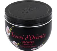 Tesori d'Oriente - Crema Corpo Profumata Orchidea Imperiale, Texture Leggera Nutriente e Idratante per la Pelle, Note Floreali, Azione Illuminante ed Emolliente, 300ml