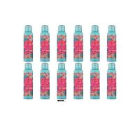 Tesori d'Oriente - 12 deodoranti spray Ayurveda, frutta amla e patchouli, 150 ml, protezione 24 ore, + portachiavi Italy Shop Service in omaggio