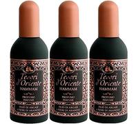 Tesori d'Oriente - 3 flaconi da 100 ml di eau de toilette Hammam