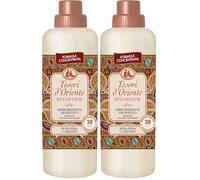 Tesori d'Oriente - Ammorbidente Lavatrice Concentrato Byzantium, dalla Fragranza Fiorita di Rosa Nera, Fino a 38 Lavaggi, con Preziose Microcapsule Per Capi Morbidi e Profumati, 760 ml