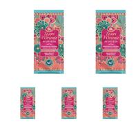 TESORI D'ORIENTE Bagno Crema 'Ayurveda' Aromatico con Frutta Amla e Patchouli per la Cura del Corpo | Rituale Benessere per Corpo e Sensi | 40 ml (Confezione da 5)