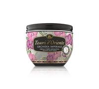 Tesori d'Oriente - Crema Corpo Profumata Orchidea Imperiale, Texture Leggera Nutriente e Idratante per la Pelle, Note Floreali, Azione Illuminante ed Emolliente, 300ml