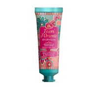 TESORI D'ORIENTE Crema per le mani AYURVEDA | delicata crema per le mani con estratto di frutta amla, olio di sesamo, aloe vera e calendula | rituale benessere per corpo e sensi | 75 ml