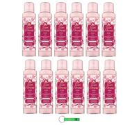 Tesori d'Oriente Deodorante Spray Profumo Ikigai 12 x 150 ml, Deodorante Spray Deodorante Spray con Fiori di Ciliegio e Acqua di Riso + Portachiavi Beni Culinari