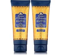 Tesori d'Oriente - Doccia Crema Aegyptus dalle Note Floreali di Giglio Blu, con Estratto di Papiro, Deterge la Pelle e Dona Nutrizione e Idratazione, 250ml (Confezione da 2)