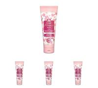 Tesori d'Oriente - Doccia Crema Ikigai dalle Note Floreali, con Fiori di Ciliegio e Acqua di Riso, Dona alla Pelle una Sensazione di Puro Benessere, 250ml (Confezione da 4)