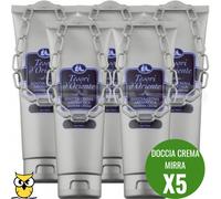 TESORI D'ORIENTE DOCCIASCHIUMA DOCCIACREMA MIRRA 250ML 5 PEZZI..