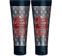 Tesori d'Oriente - For Men, Doccia Shampoo, Legno di Ebano e Ginseng, Arricchito con Pantenolo, Capelli e Corpo Idratati e Rinfrescati, 250ml (Confezione da 2)