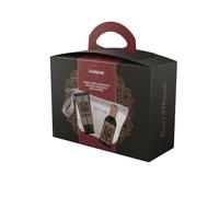 Tesori d'Oriente, Hammam Set Regalo da Viaggio, con Pochette Elegante | Include Profumo Aromatico 100 ml, Crema Corpo Idratante 75 ml , Fragranza Fiorita e Avvolgente