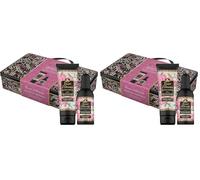 Tesori d'Oriente - Idea Regalo Set Orchidea Imperiale, con Doccia Crema 250 ml e Profumo Aromatico 100 ml, dalla Fragranza Fruttata, Note di Violetta e Ambra (Confezione da 2)