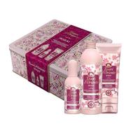 Tesori d'Oriente, Ikigai Set Doccia, Include Doccia Crema 250 ml, Bagno Crema 500 ml e Profumo Aromatico 100 ml, Con Note Floreali e Fruttate che Durano a Lungo, Confezione Regalo