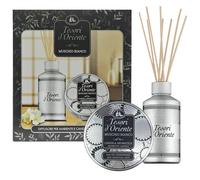 Tesori d'Oriente Muschio Bianco cofanetto diffusore ambiente + candela profumata