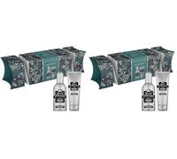 Tesori d'Oriente, Muschio Bianco Set Doccia Formato Viaggio, con Doccia Crema (75 ml) e Profumo (100 ml), Fragranze con Note Ambrate e Armoniose che Durano a Lungo, Confezione Regalo (Confezione da 2)